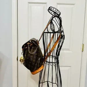AUTH LOUIS VUITTON MONTSOURIS MM MONOGRAM BACKPACK BAG PURSE MONOGRAM SP1907 s-l400.jpg main image 3
